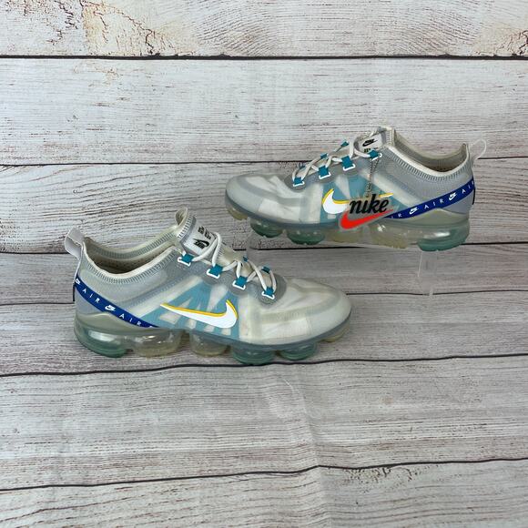 Nike Air VaporMax 2019 SE Mens Sz 9 Sneakers Wolf Grey Blue CI1240-102 - Picture 1 of 9
